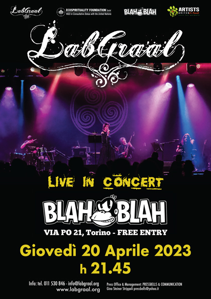 2023-04-20 - LabGraal live - Giovedì 20 aprile 2023, ore 21.45  Blah Blah Torino
