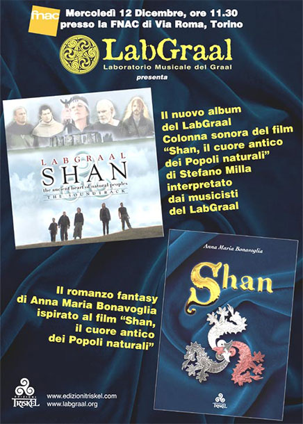 LabGraal live alla FNAC: presentazione del CD Shan the Soundtrack
